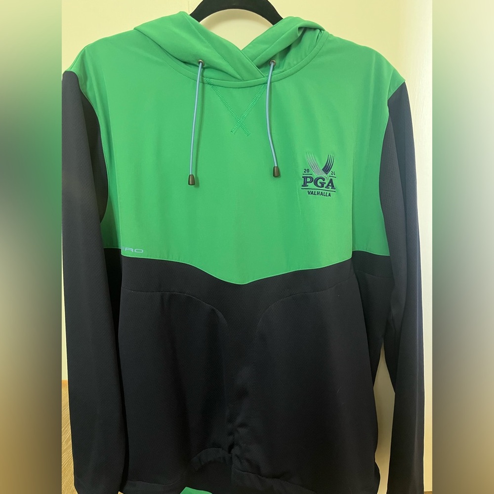PGA Valhalla 2024 Green and Black Men's Pullover
